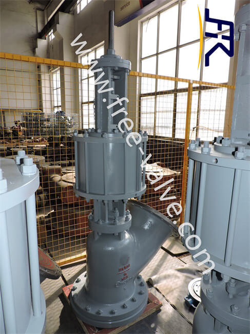 Alumina Industry  WCB Body Pneumatic Flat Tank Bottom Valve