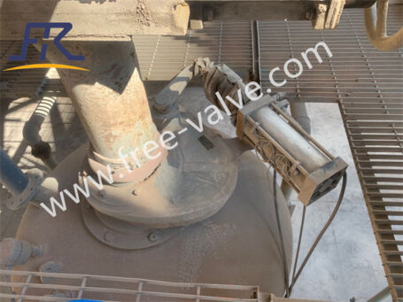 Ceramic lined gate valves are installed at coal power plant