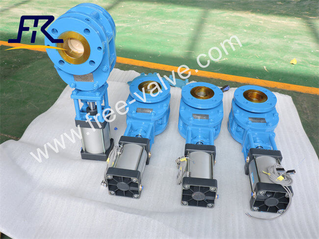 China FRZ644TC DN65 Pneumatic Ceramic lined parallel double disc gate valve supplier manufacturer