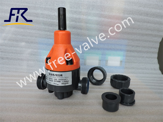 Pressure Regulators  Plastic Pressure Relief Valves