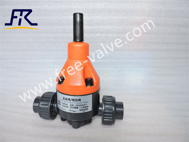 Pressure Regulators  Plastic Pressure Relief Valves