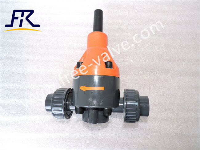 UPVC safety valve Back pressure valve plastic pressure relief valve Safety relief valve