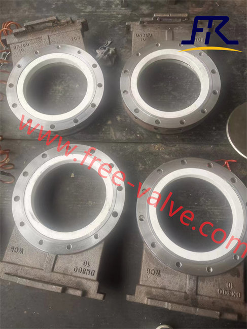 ceramic knife gate valve body