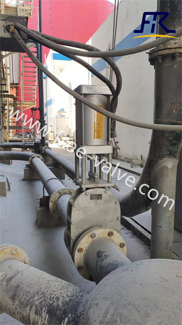 ceramic twin disc gate valve application