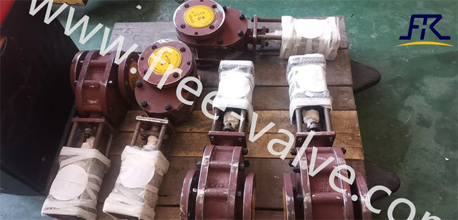 Pneumatic Actuator Ceramic Seated Double disc Gate Valve