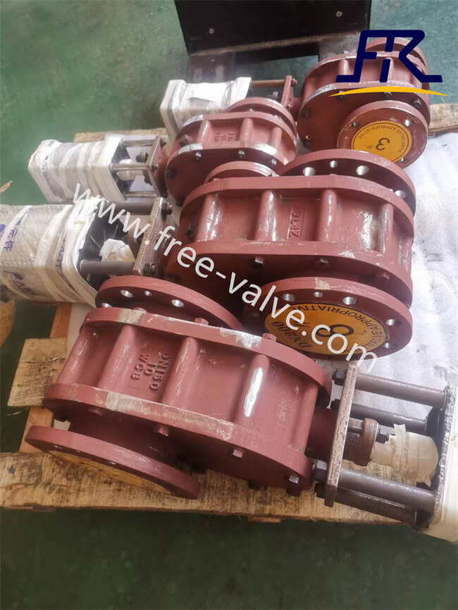 FRZ644TC Pneumatic Parallel Sliding Wear Resistance Ceramic Double Discs Gate Valve