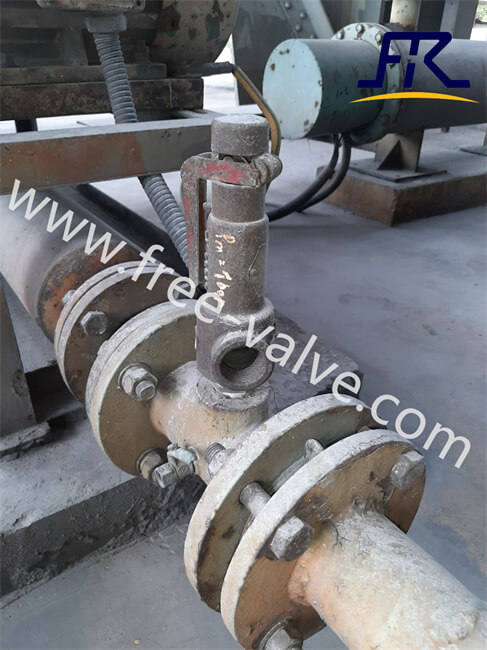safety valve application at power station
