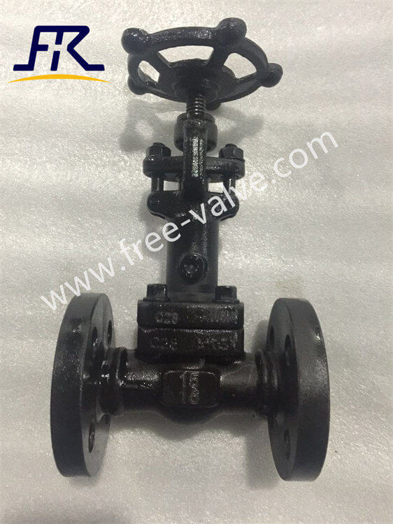 NKJ41H Globe Valve Series-Forged steel Flanged Vacuum Isolation Globe Valve