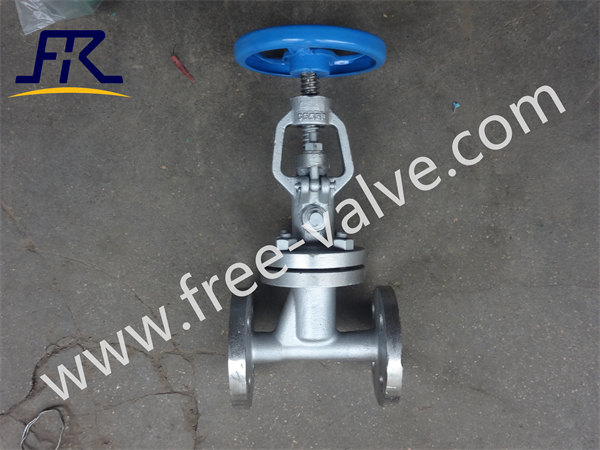 NKJ41H Power Plant Steam Turbine Flange Vacuum isolation Globe Valve