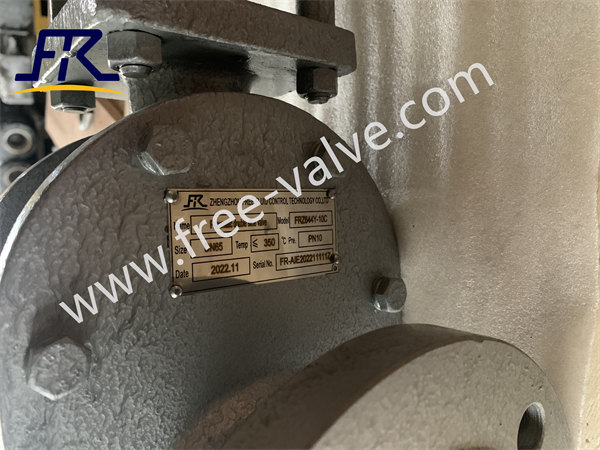 FRZ644TC Pneumatic Parallel Sliding ceramic double disc gate valve