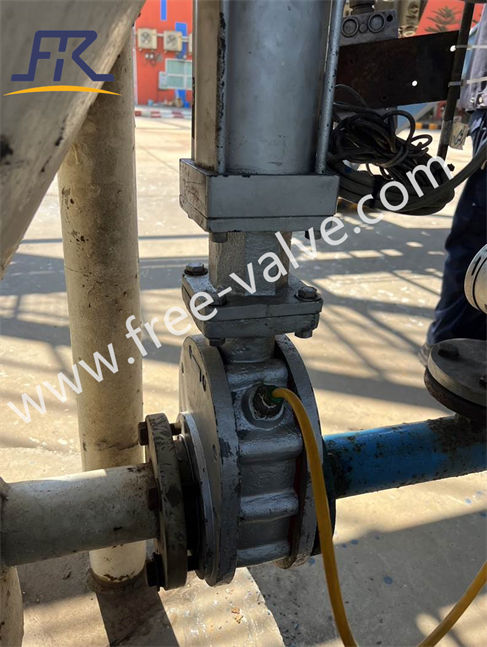 FRZ644TC-10C  valves are welcome by coal power plant enduser at Thailand