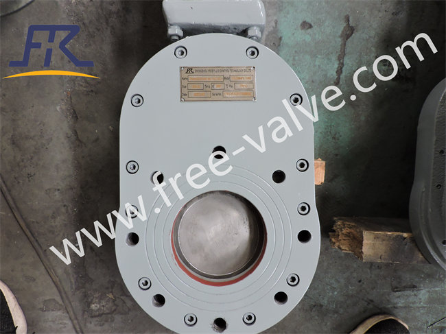 tungsten carbide sealing Pneumatic double disc balance gate valve