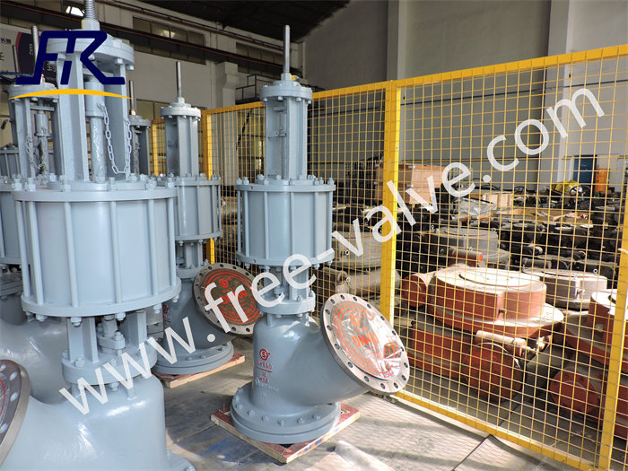 pneumatic and manual operating flat tank flush bottom valve