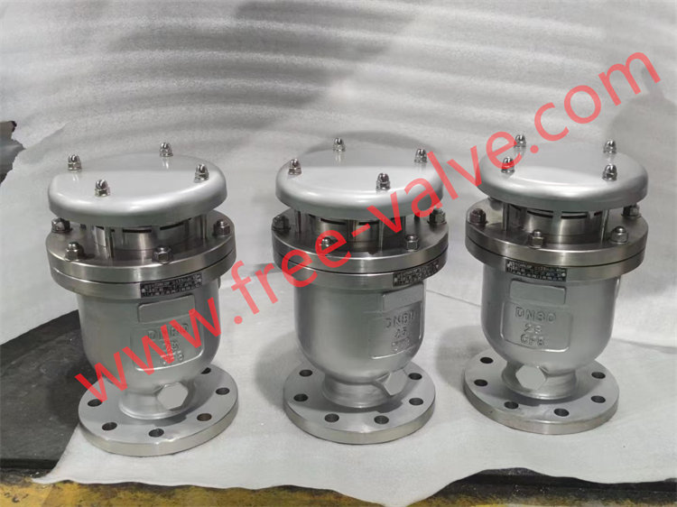 stainless steel  flange end Compound Automatic Exhaust Air Release Valve