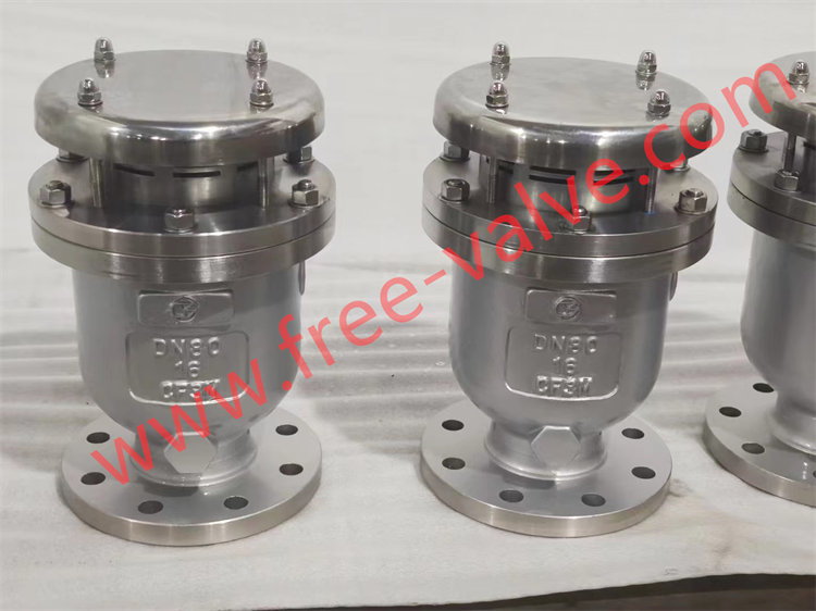 stainless steel  flange end Compound Automatic Exhaust Air Release Valve