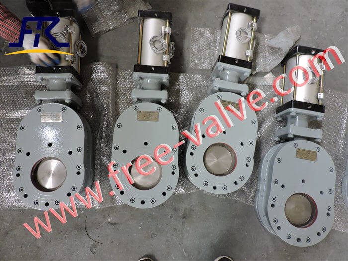Pneumatic operating Parallel Tungsten carbide Double Disc Balance gate valve FRZ674Y