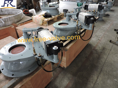 Pneumatic Metal Seated Swing Arc Valve