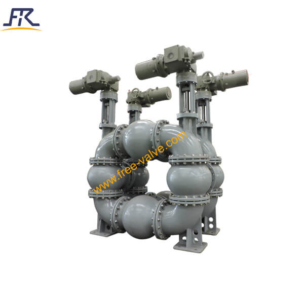 Electric Three-Way Slurry Valve