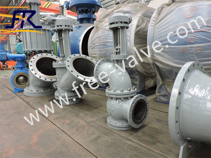 WCB Intelligent Operating Three Way Reversing Globe Slurry Valve FRJ943Y