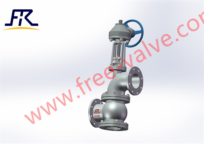 manual operating flat connection  triplet reversing slurry globe valve for alumina slurry