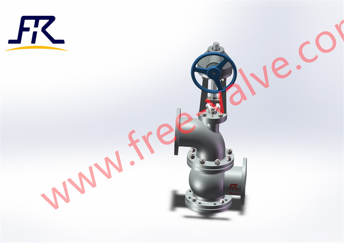 manual operating flat connection  triplet reversing slurry globe valve for alumina slurry