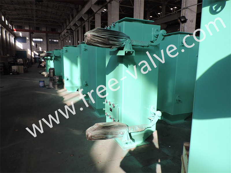 Motorized operating Pneumatic operating Double Flap Valve for Dust Collector Ash Discharging