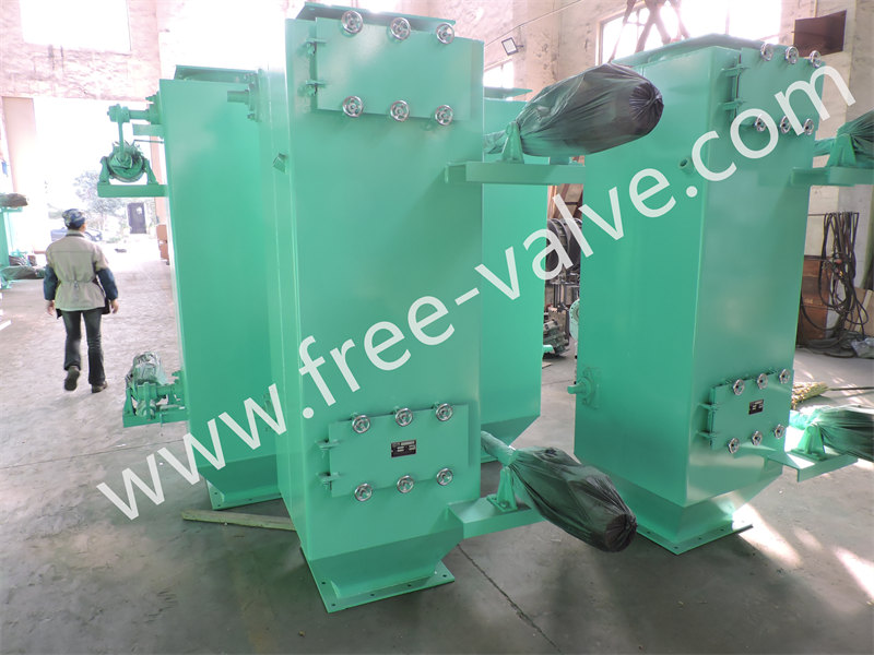 Motorized operating Pneumatic operating Double Flap Valve for Dust Collector Ash Discharging