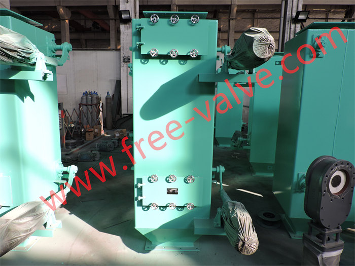 pneumatic operating double flap disc dump valve for powder system