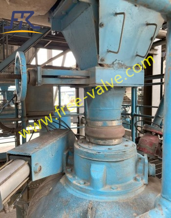 Pneumatic dome valves are installed at pneumatic conveying system for coal power plant