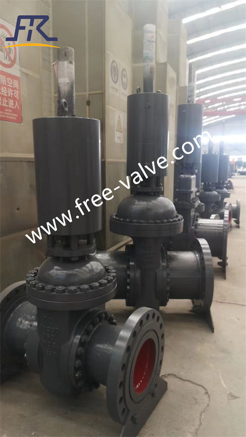 Hydraulic Operated High Pressure Ceramic Lined Gate Valve