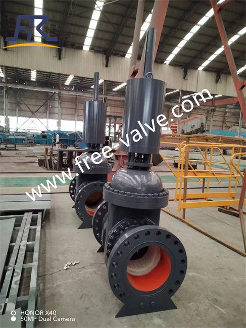 Hydraulic Operated High Pressure Ceramic Lined Gate Valve