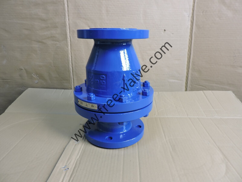 FRH44J Flange End Rubber Fluorine Polymer Lined Swing Check Valve
