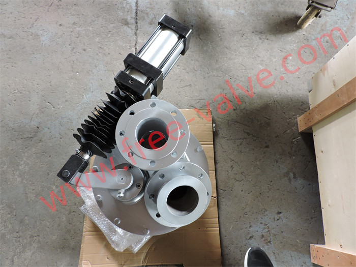 Dual Tunnel Diverter Gate Valve for Pneumatic Conveying System