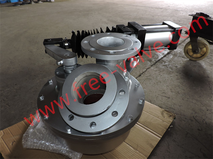 Dual Tunnel Diverter Gate Valve for Pneumatic Conveying System