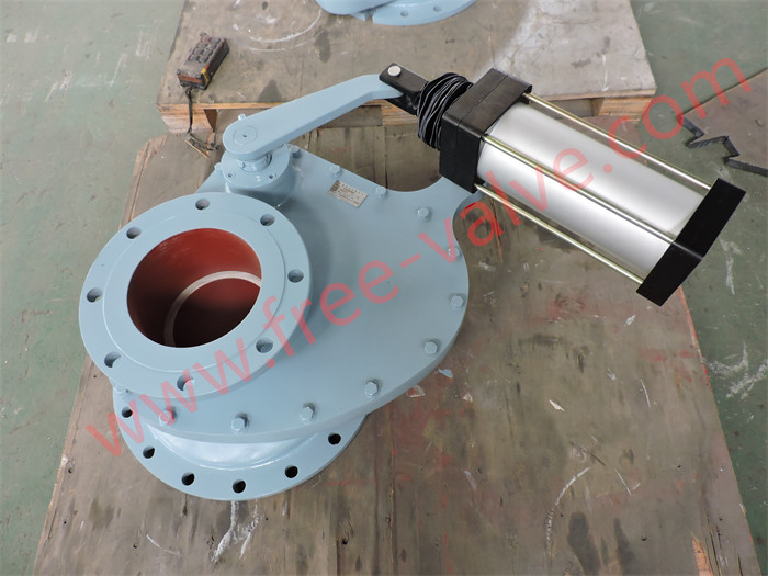 Pneumatic Ceramic Seat Rotary Slide Sheardisc Feeding gate valve For penumatic conveying system