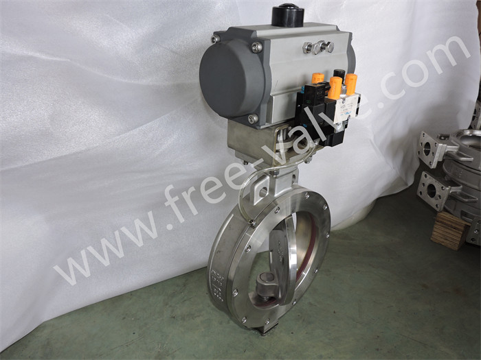 Pneumatic Resilient Rubber Seal inflatable seated Butterfly valve with Replaceable Seat