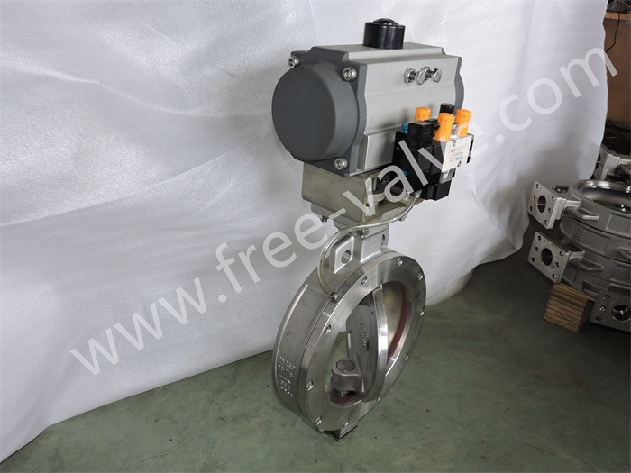 Pneumatic  Replaceable Seat Inflatable Rubber Seated Butterfly Valve
