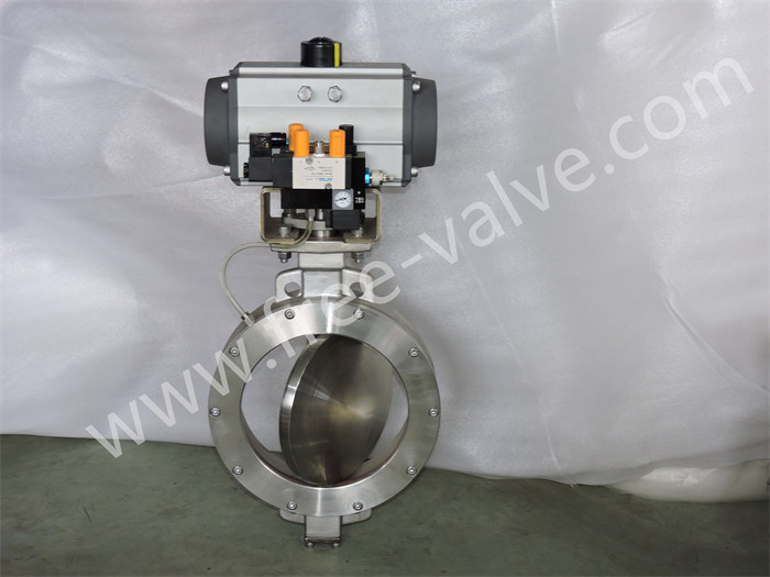 Pneumatic  Replaceable Seat Inflatable Rubber Seated Butterfly Valve