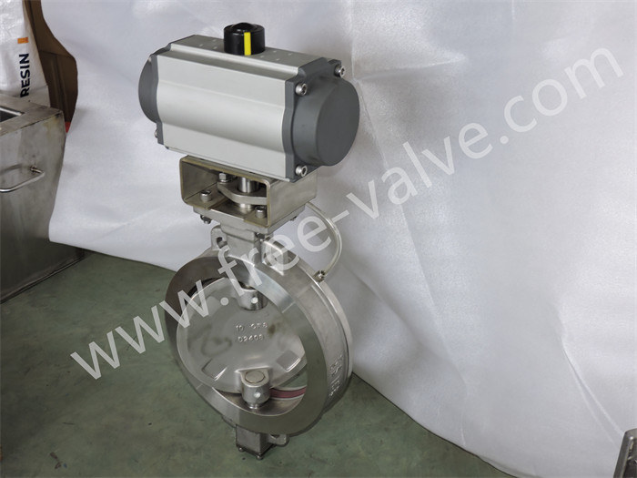 Pneumatic  Replaceable Seat Inflatable Rubber Seated Butterfly Valve