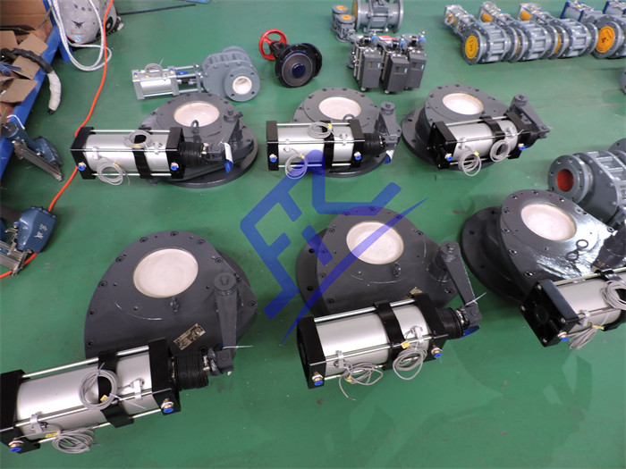 Ceramic Rotary Sheardisc Feeding Gate Valve