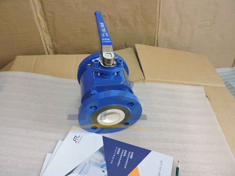 2-PCS Full Lined Ceramic Lined Ball Valve
