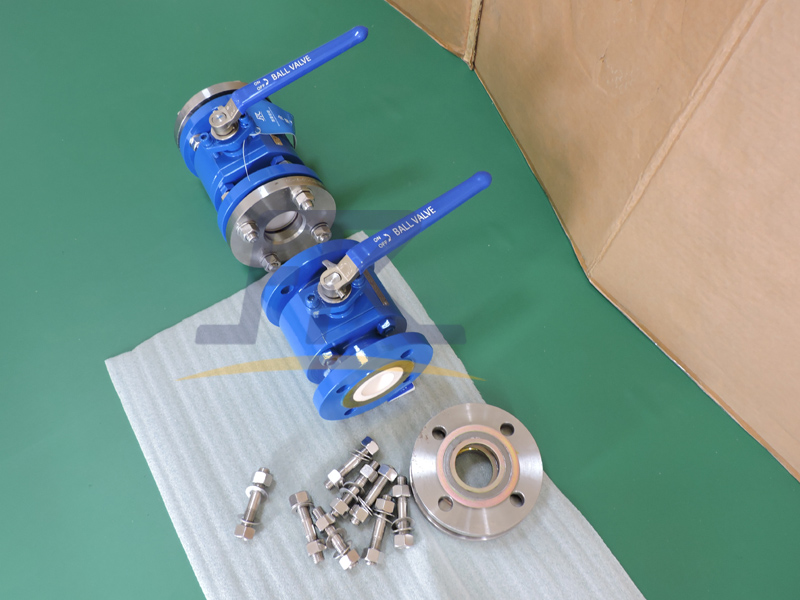 2-PCS Full Lined Ceramic Lined Ball Valve