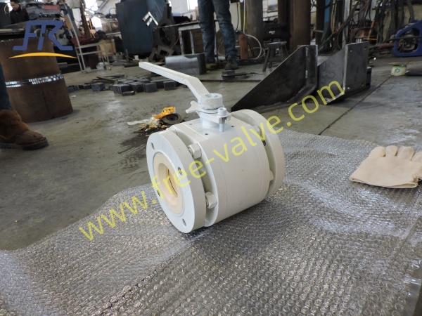 150LBS 3” WCB Body Ceramic Lined Ball Valves