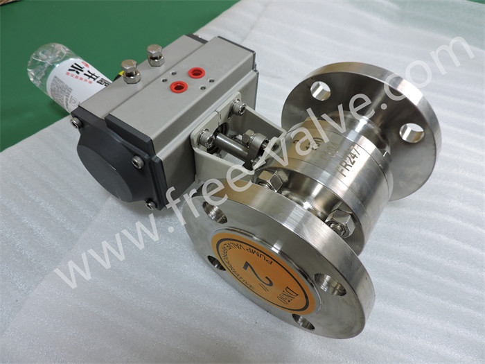 V-notch ceramic segment ball valve