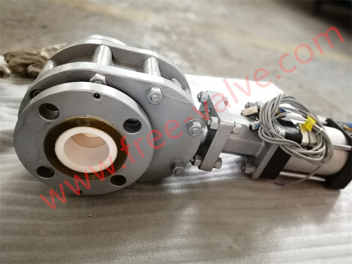 Parallel Slide Double Disc Gate Valves for Cement Factory