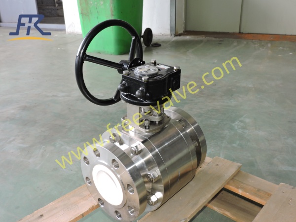 Worm Gear Stainless Steel Ceramic Ball Valve