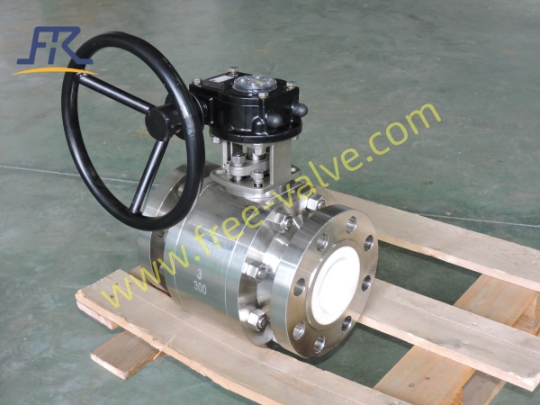 Worm Gear Stainless Steel Ceramic Ball Valve