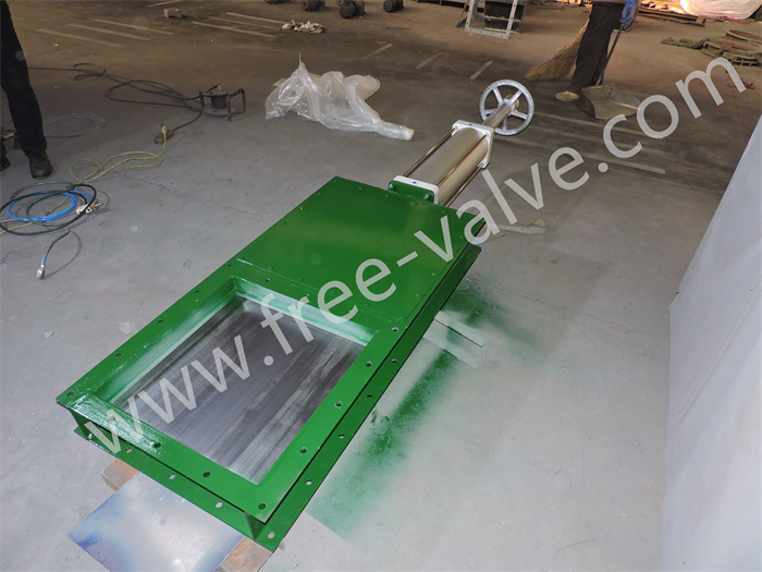 Square and Retangular Port Knife Gate Valves for Coal powder conveying