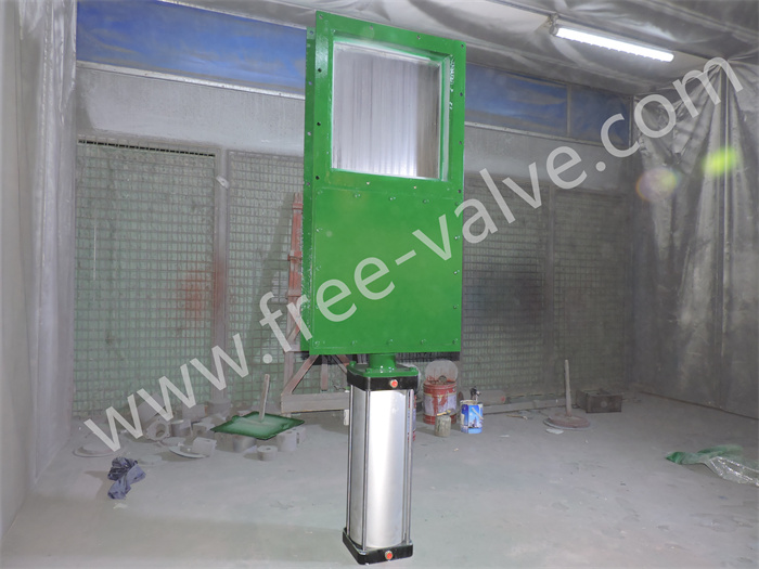 Square and Retangular Port Knife Gate Valves for Coal powder conveying