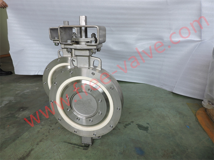 Ceramic Butterfly Valve For corrosive chemicals